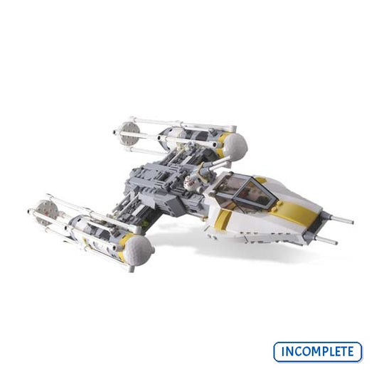 7658 Y-WING Fighter (Incomplete Pre-Owned, Read Details)