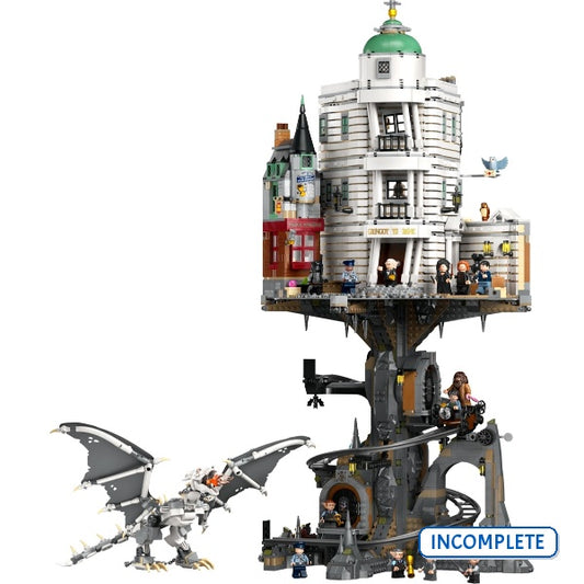 76417 Gringotts Wizarding Bank - Collectors' Edition (Incomplete Pre-Owned, Read Details)