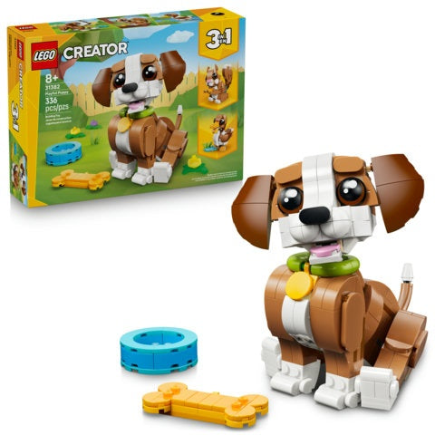 31382 Cute Animals: Playful Puppy Dog