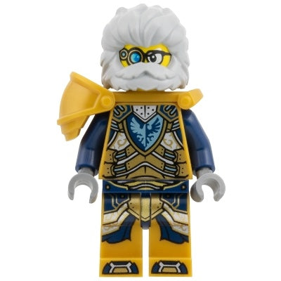 drm110 Mr. Oz - Pearl Gold Suit and Armor, Dark Blue Arms