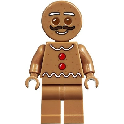hol169 Gingerbread Man - Moustache