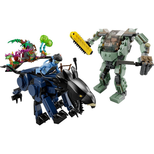 75571 Neytiri & Thanator Vs. AMP Suit Quaritch (Pre-Owned)