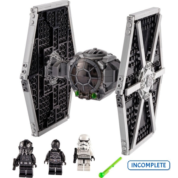 75300 Imperial TIE Fighter (Incomplete Pre-Owned, Read Details)