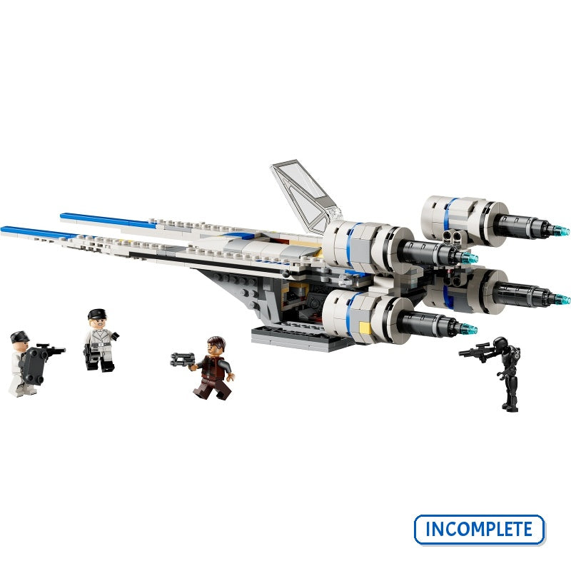 75399 Rebel U-Wing Starfighter (Incomplete Pre-Owned, Read Details)