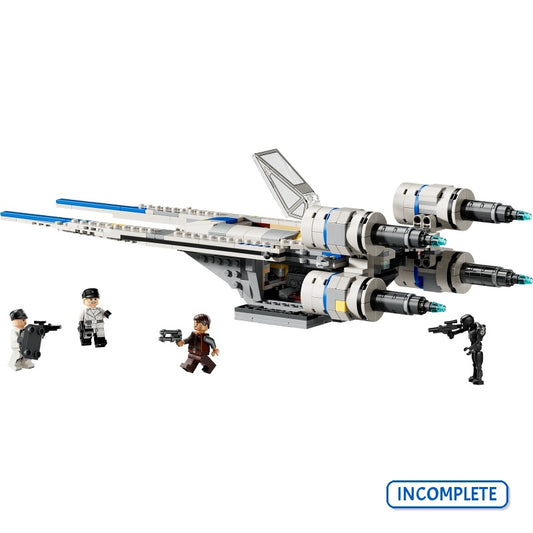 75399 Rebel U-Wing Starfighter (Incomplete Pre-Owned, Read Details)