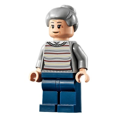 sh0721 Aunt May - Light Bluish Gray Sweater