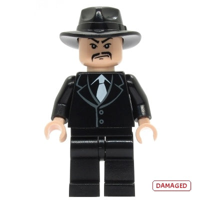 iaj027 Shanghai Gangster Moustache (Damaged, Read Details)