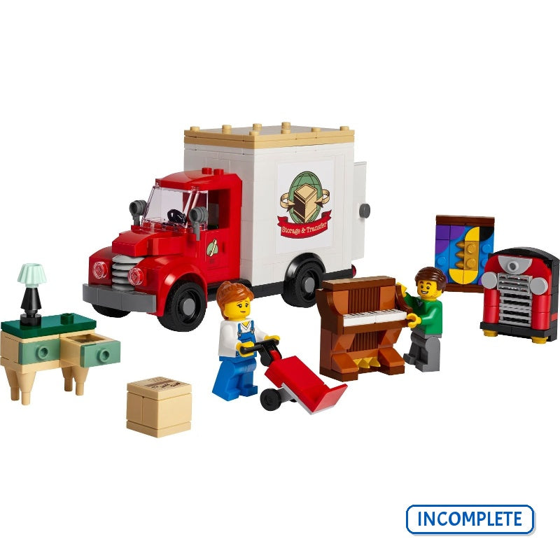 40586 Moving Truck (Incomplete Pre-Owned, Read Details)