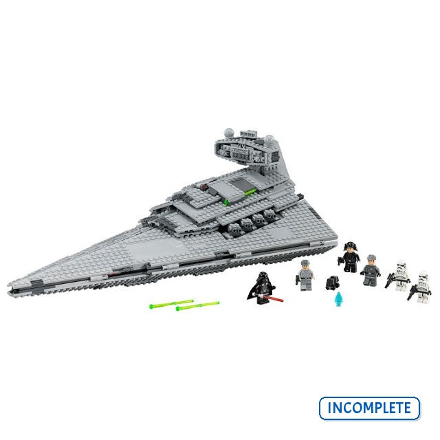 75055 Imperial Star Destroyer (Incomplete Pre-Owned, Read Details)