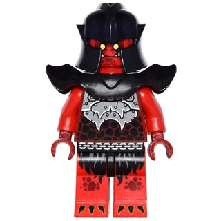 nex043 Crust Smasher - Armored Chest, Red Legs, Black Shoulder Pads Armor