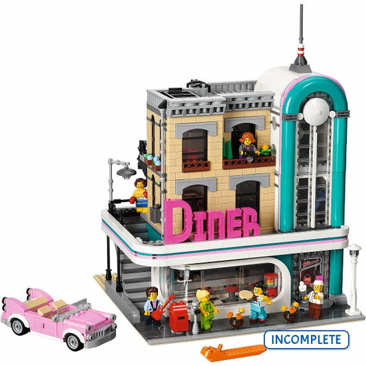 10260 Downtown Diner (Incomplete Pre-Owned, Read Details)