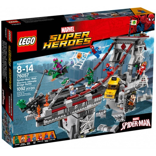 76057 Spider-Man: Web Warriors Ultimate Bridge Battle (Retired New-In-Box)