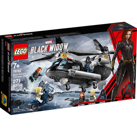 76162 Black Widow's Helicopter Chase (Retired New-In-Box)