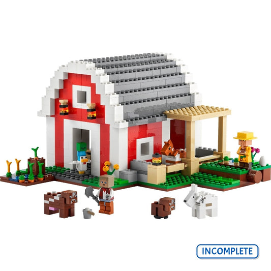 21187 The Red Barn (Incomplete Pre-Owned, Read Details)