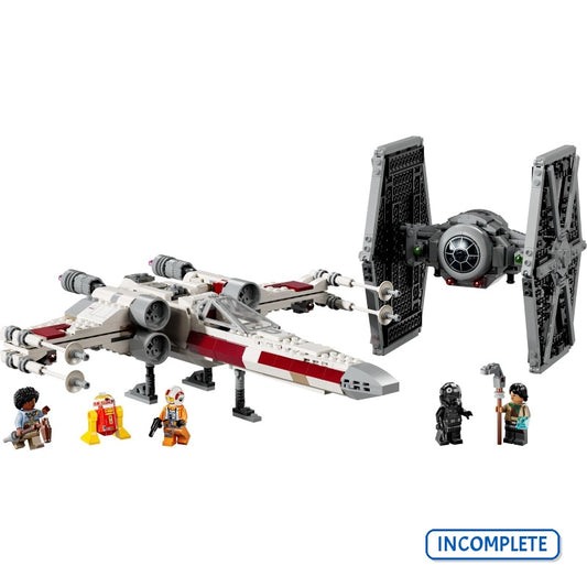 75393 TIE Fighter & X-WING Mash-Up (Incomplete Pre-Owned, Read Details)