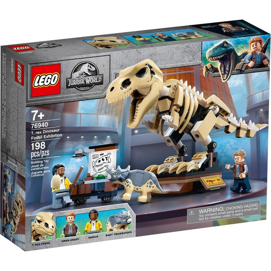 76940 T. Rex Dinosaur Fossil Exhibition (Retired New-In-Box)