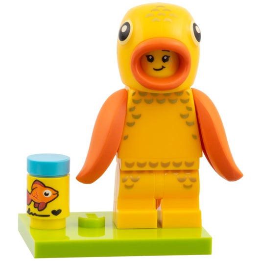 col28-3 Goldfish Costume Fan
