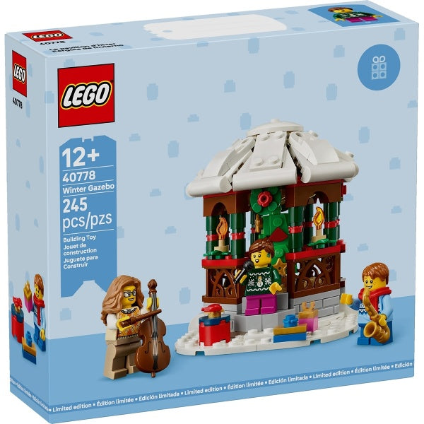 40778 Winter Gazebo (Retired New-In-Box)