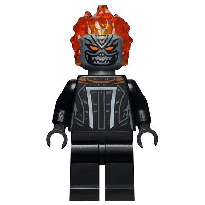 sh0678 Ghost Rider, Roberto 'robbie' Reyes - Flat Silver Head