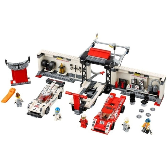 75876 Porsche 919 Hybrid and 917K Pit Lane (Pre-Owned)