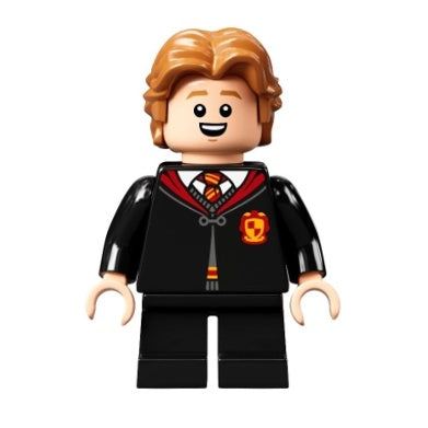 hp304 Colin Creevey - Gryffindor Robe Clasped, Black Short Legs