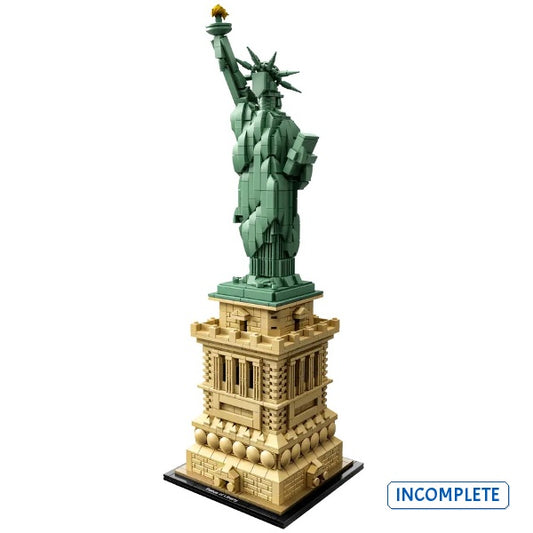 21042 Statue of Liberty (Incomplete Pre-Owned, Read Details)