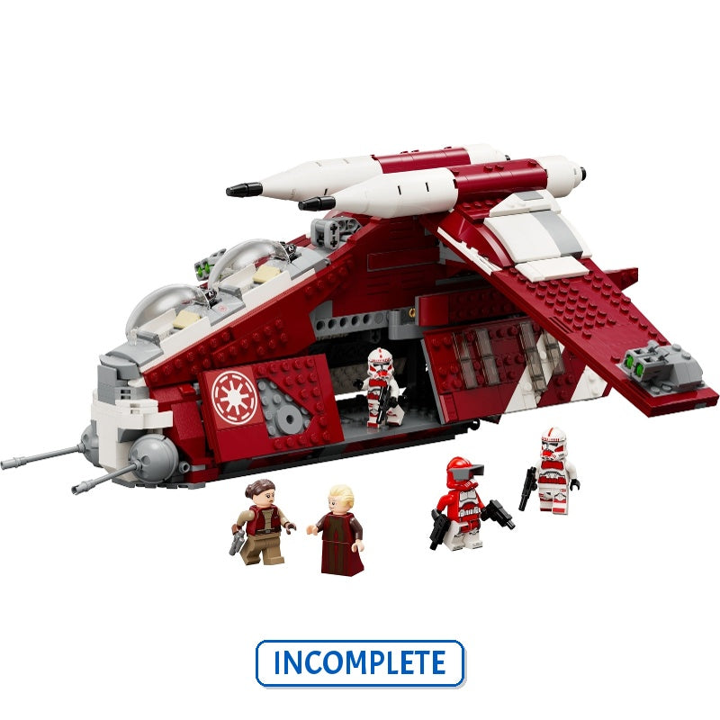75354 Coruscant Guard Gunship (Incomplete Pre-Owned, Read Details)