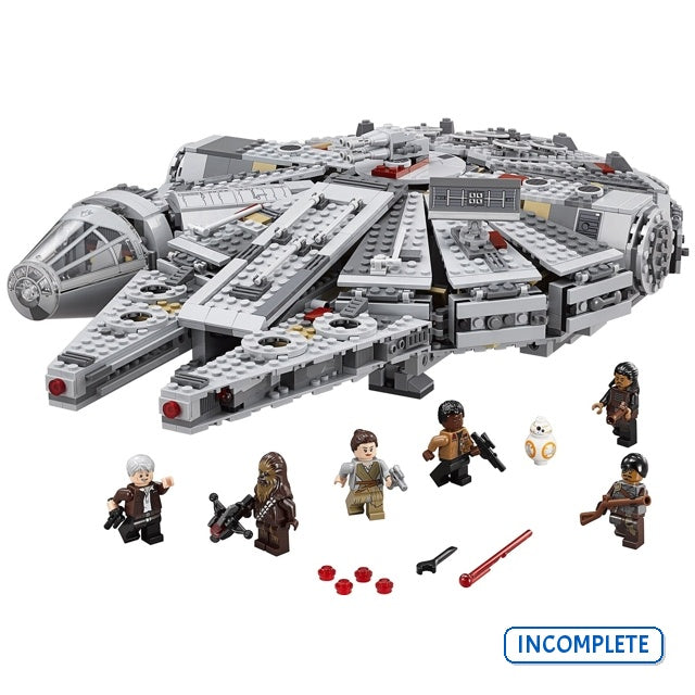 75105 Millennium Falcon (N/A) (Incomplete Pre-Owned, Read Details)