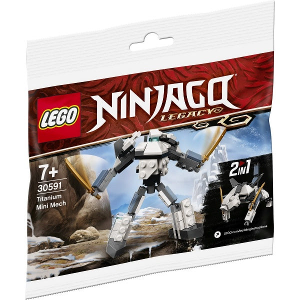 30591 Titanium Mini Mech Polybag (Retired New-In-Box)
