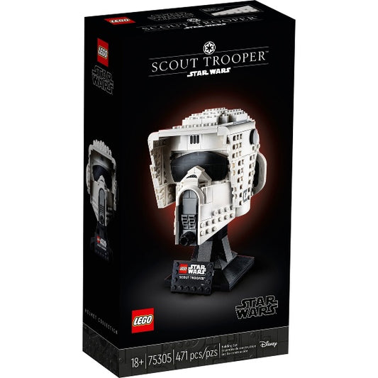 75305 Scout Trooper Helmet (Retired New-In-Box)