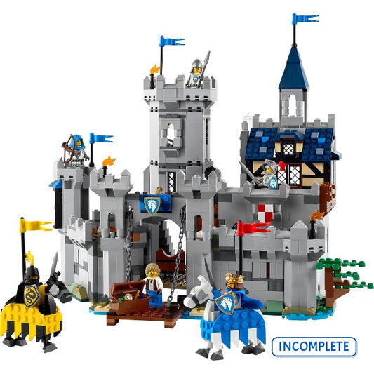 31168 Medieval Horse Knight Castle (Incomplete Pre-Owned, Read Details)