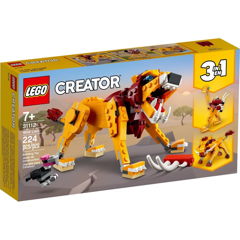 31112 Wild Lion (Retired New-In-Box)