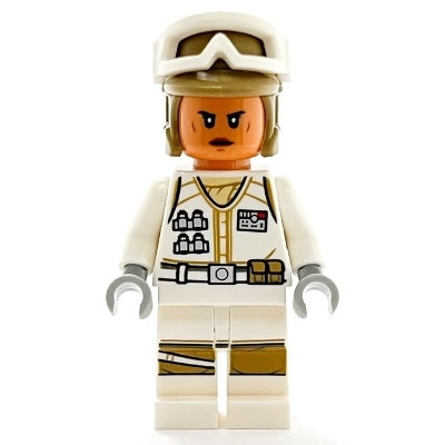 sw1188 Hoth Rebel Trooper White Uniform, Dark Tan Helmet, Female