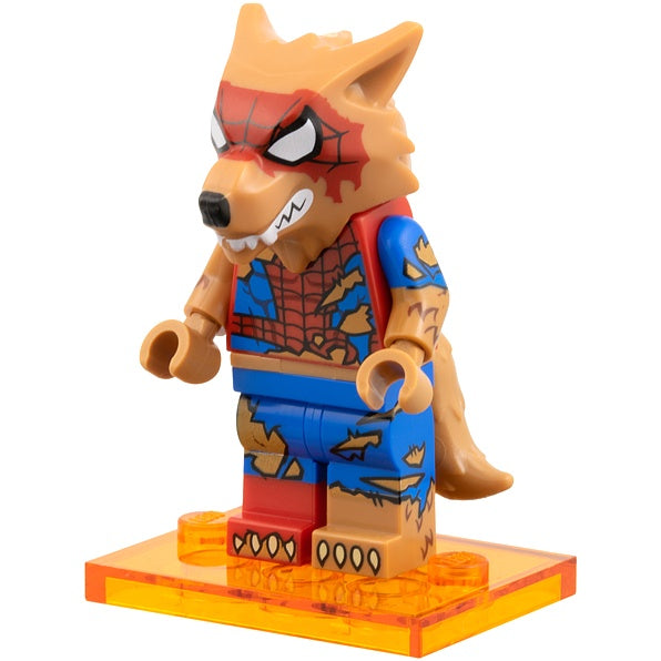 colspi-12 Peter Parker/Werewolf Spider-Man, Spider-Man Across the Spider-Verse (Complete Set with Stand and Accessories)
