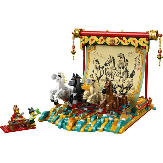 80119 Galloping Horses Canvas