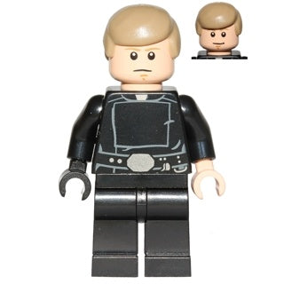 sw0635 Luke Skywalker - Jedi Master, Dark Tan Smooth Hair
