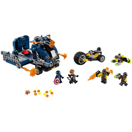 76143 Avengers Truck Take-Down (Pre-Owned)