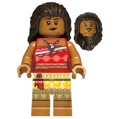dis088 Moana (Medium Nougat) - Minifigure