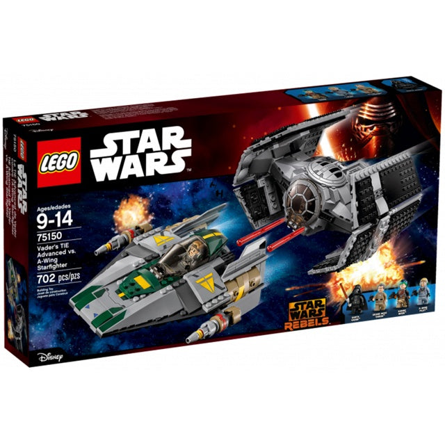 75150 Vader's TIE Advanced Vs. A-WING Starfighter (Retired New-In-Box)