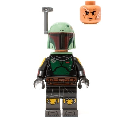 sw1158 Boba Fett - Repainted Beskar Armor, Jet Pack, Rangefinder