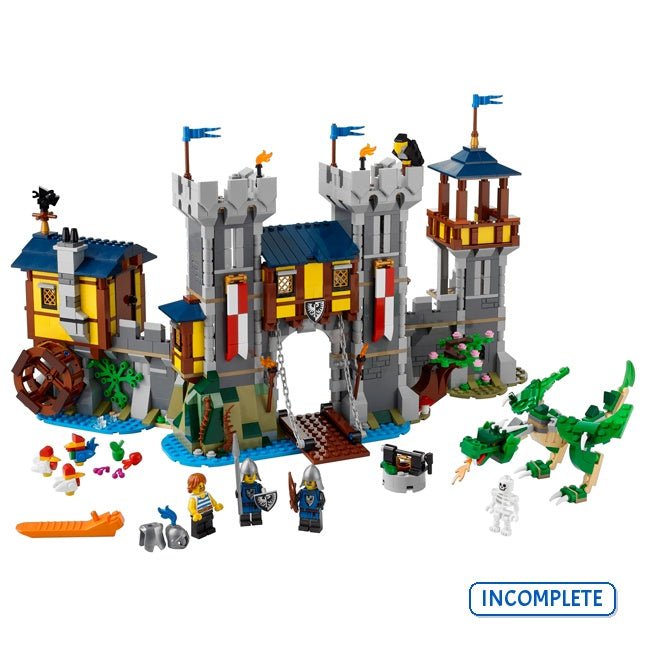 31120 Medieval Castle (Incomplete Pre-Owned, Read Details)