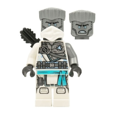 njo0687 Zane - the Island, Mask and Hair, Quiver