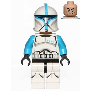 sw0629 Clone Trooper Lieutenant (Phase 1) - Printed Legs, Scowl