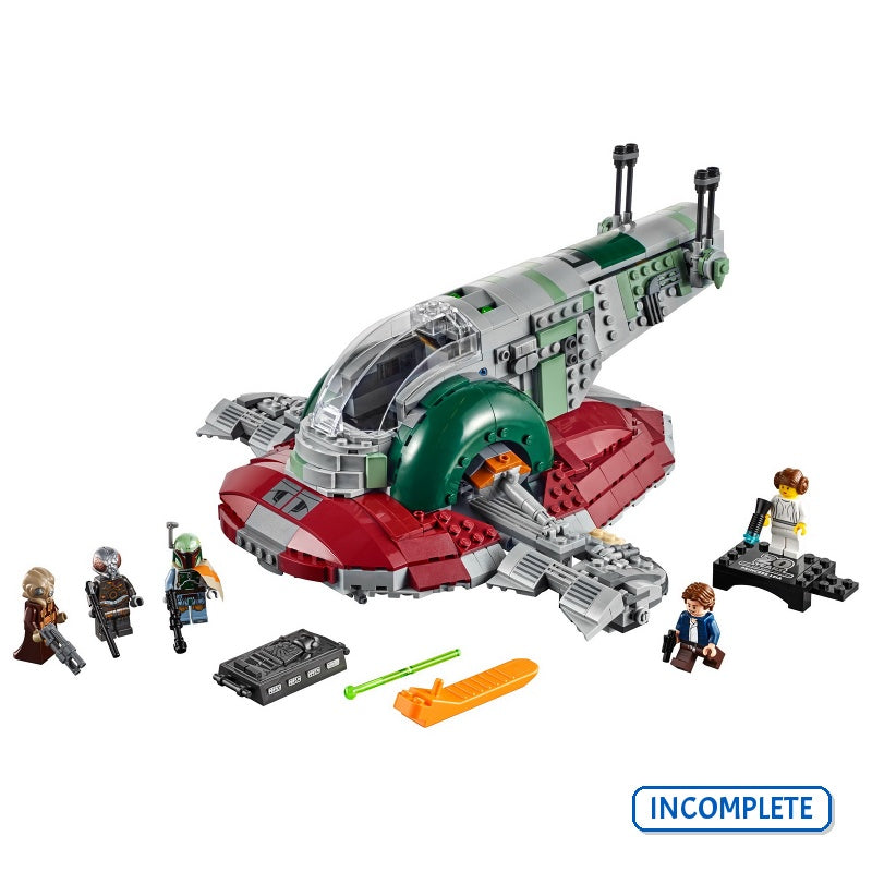 75243 Slave I - 20th Anniversary Edition (Incomplete Pre-Owned, Read Details)