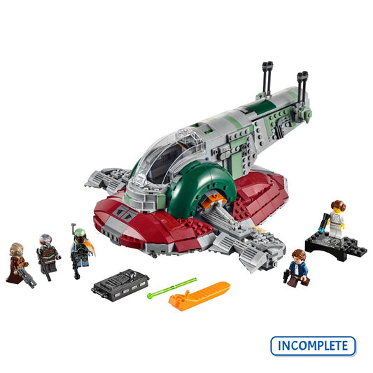 75243 Slave I - 20th Anniversary Edition (Incomplete Pre-Owned, Read Details)