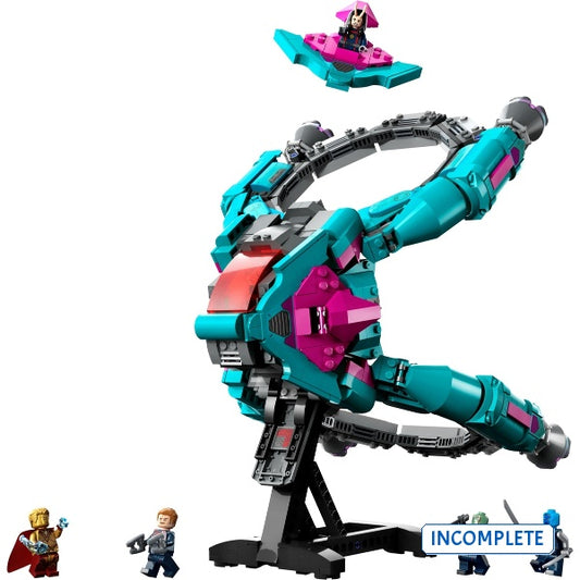 76255 The New Guardians' Ship (Incomplete Pre-Owned, Read Details)
