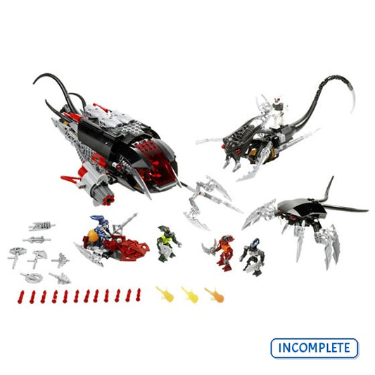 8926 Toa Undersea Attack (Incomplete Pre-Owned, Read Details)