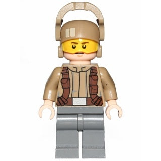 sw0697 Resistance Trooper - Dark Tan Jacket, Frown, Furrowed Eyebrows
