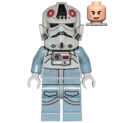 sw1105 AT-AT Driver - Dark Red Imperial Logo, Cheek Lines, Smile