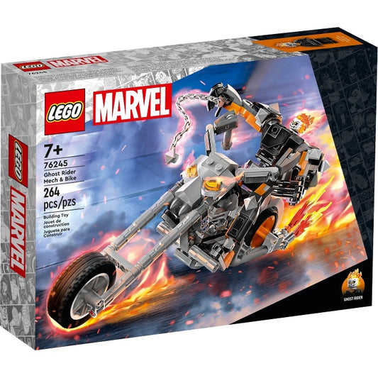 76245 Ghost Rider Mech & Bike (Retired New-In-Box)